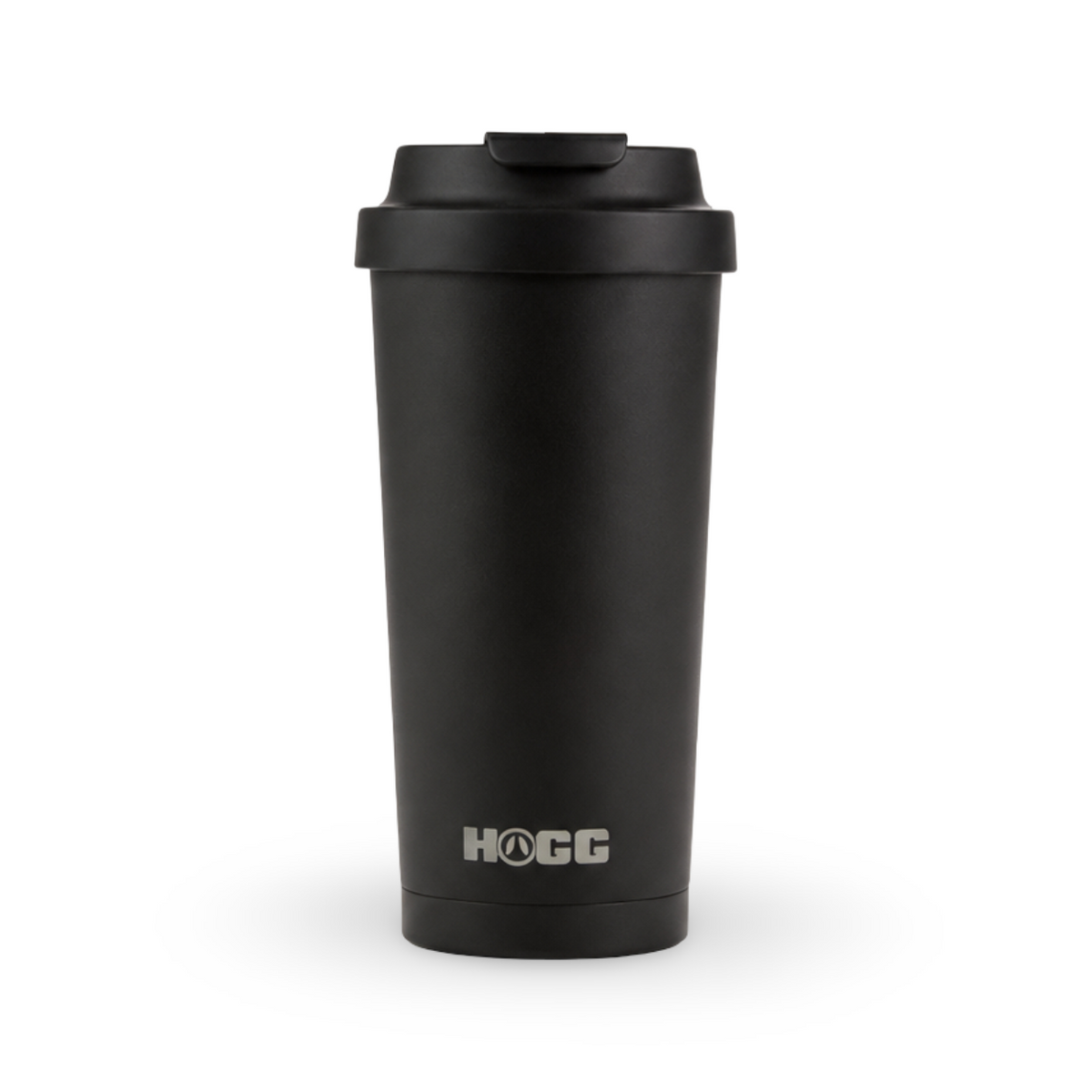 16oz Powder Coated Commuter Coffee Tumbler Case (24 Units) - Black