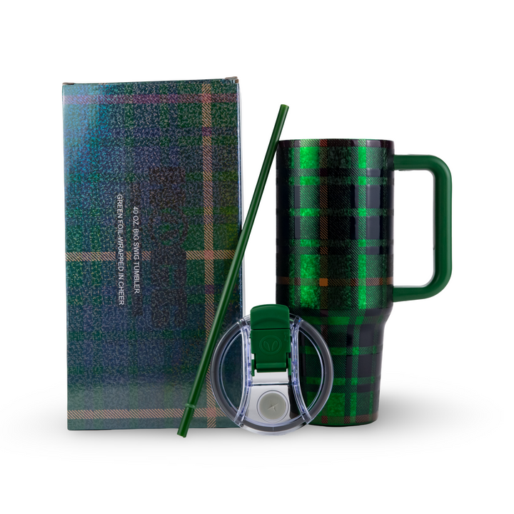 40oz Foil Big Swig Tumbler Case (24 Units) - Holiday '26 Collection - Wrapped In Cheer