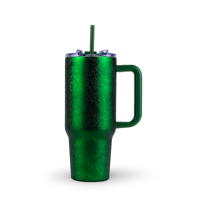 40oz Foil Big Swig Tumbler - Green