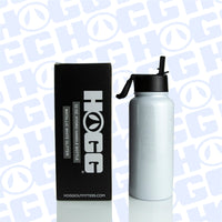 32oz Sublimatable Metallic Glitter Hydro Handle Bottle - White