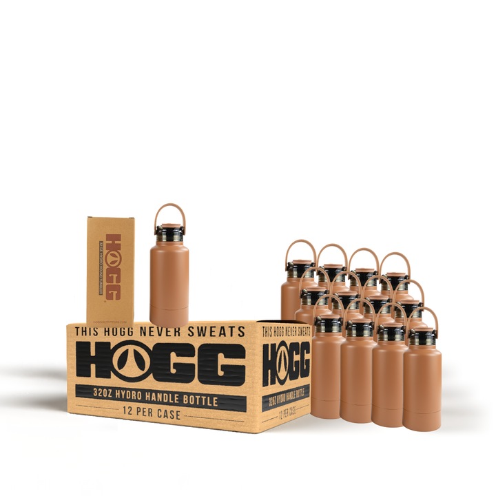 32oz Powder Coated Hydro Hound Tumbler Case (12 Units) — Mocha