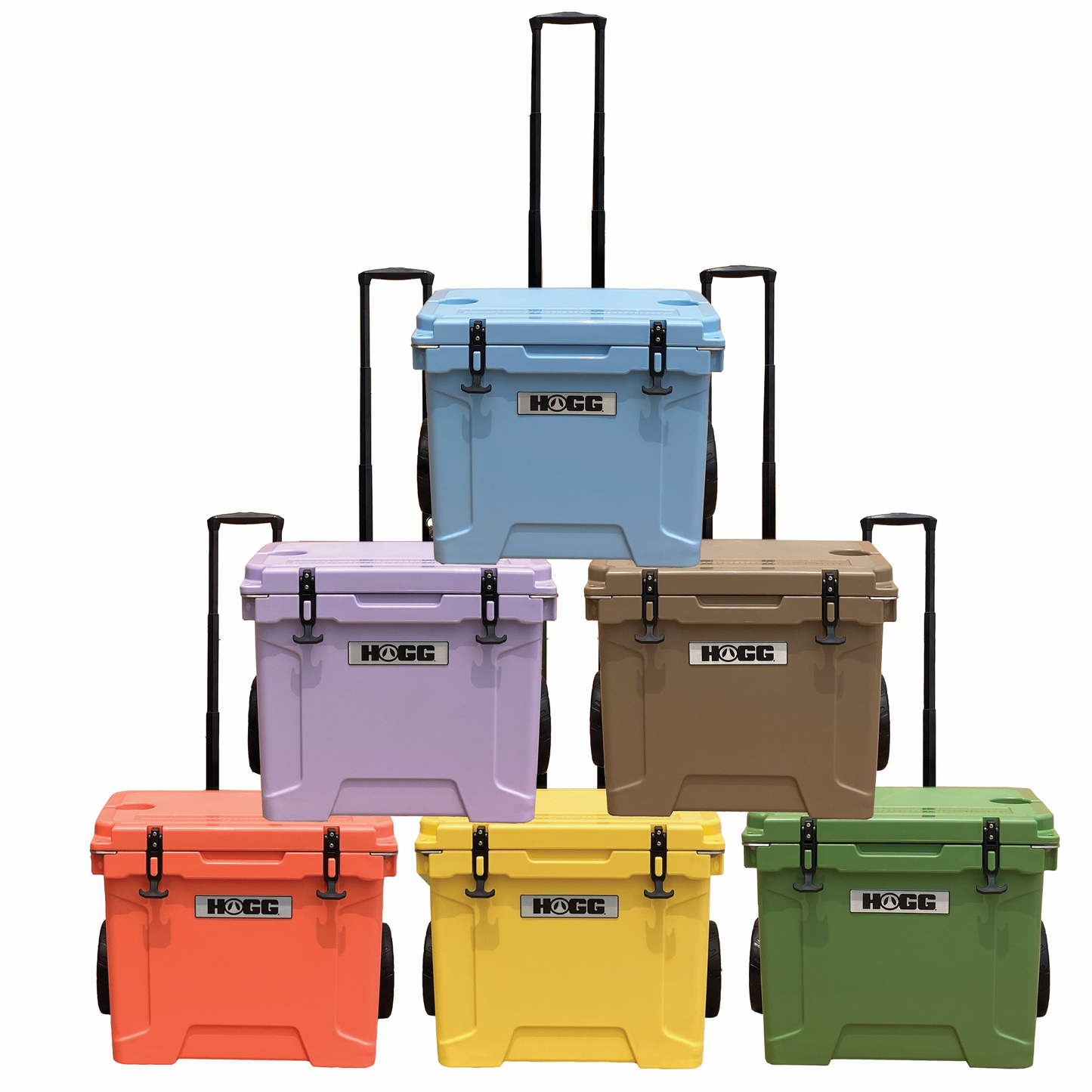 35QT WHEELIE HOGG COOLERS - PASTEL COLLECTION