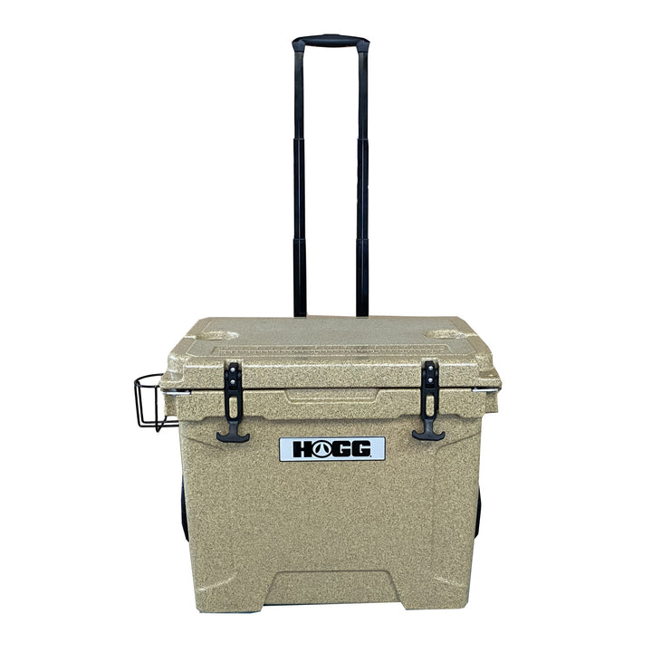 35qt Wheelie Hogg Coolers — Speckle Tan | Wholesale Ice Chest