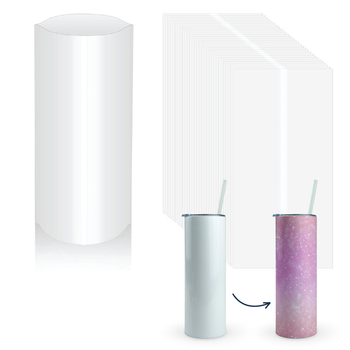 Shrink Wrap w/ Rip Perforation - 30 Pack - alternate angle | sublimation supply