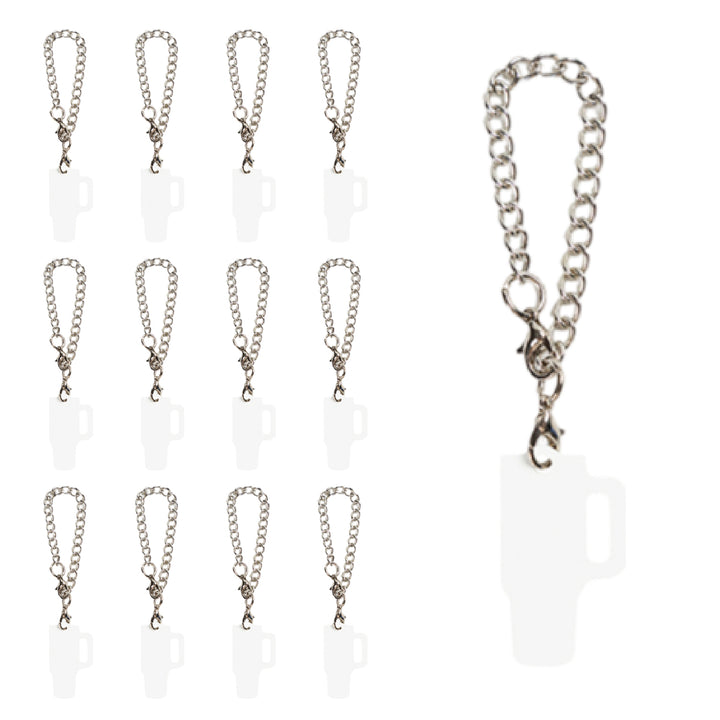 Sublimatable Tumbler Charm Tag - 12 Pack - detail view | sublimatable accessory blank