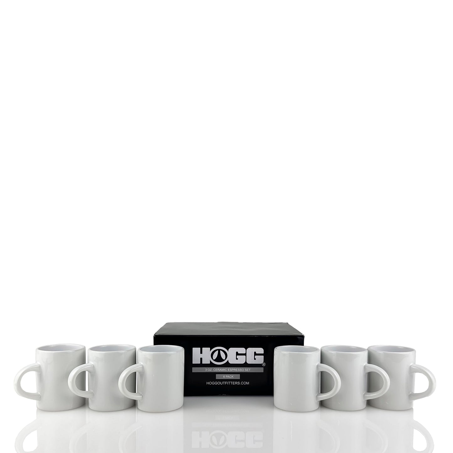 3oz SUBLIMATABLE CERAMIC ESPRESSO MUG - 6 PACK