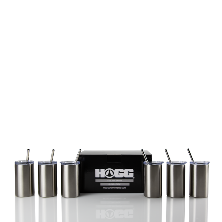3oz Sublimatable Mini Skinny™ — Clear 6 PACK