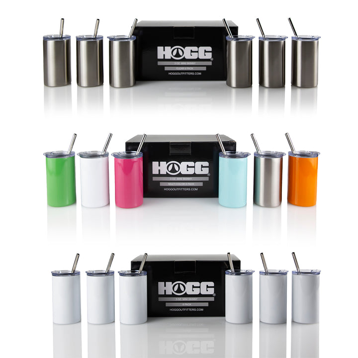 3oz Sublimatable Mini Skinny™ — Color Assortment