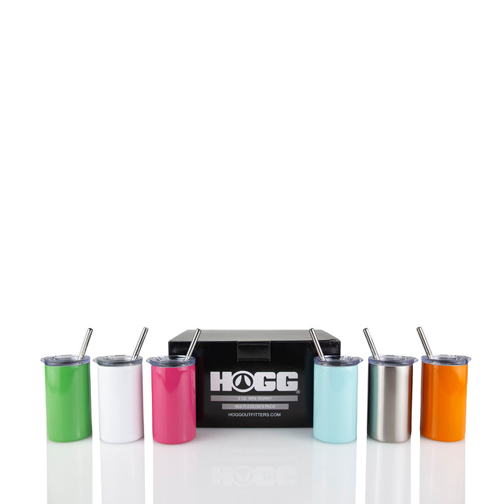 3oz Sublimatable Mini Skinny™ — Multi 6 PACK