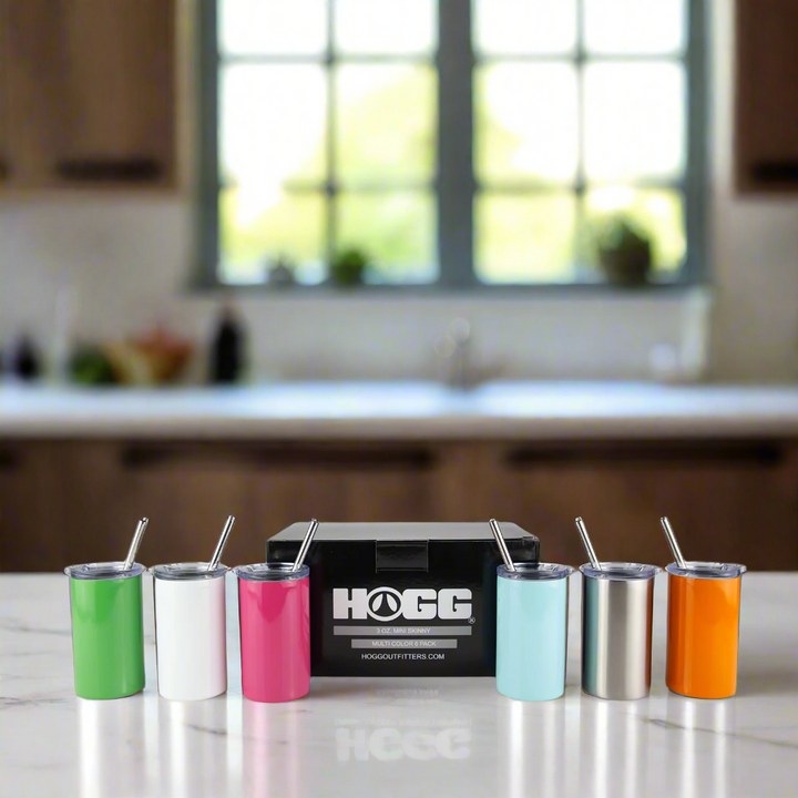 3oz Sublimatable Mini Skinny™ — Multi 6 PACK