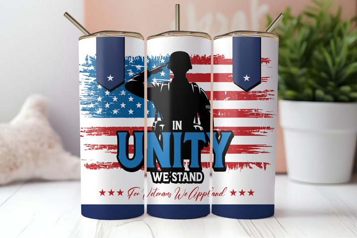 Digital Sublimation Designs - Veteran's Day Tumbler Wraps — 40oz Big Swig — Thank the Living