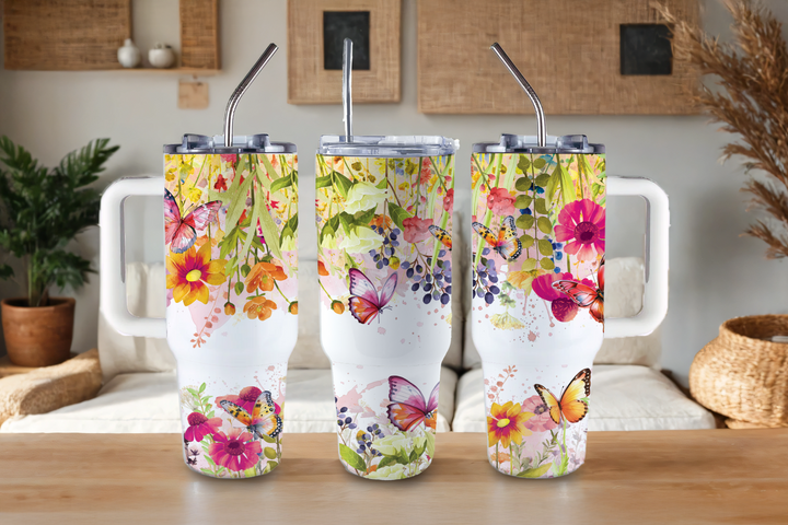 Assorted Ready to Press Sublimation Tumbler Prints (12 Pack) - Spring Bloom — 40oz Big Swig