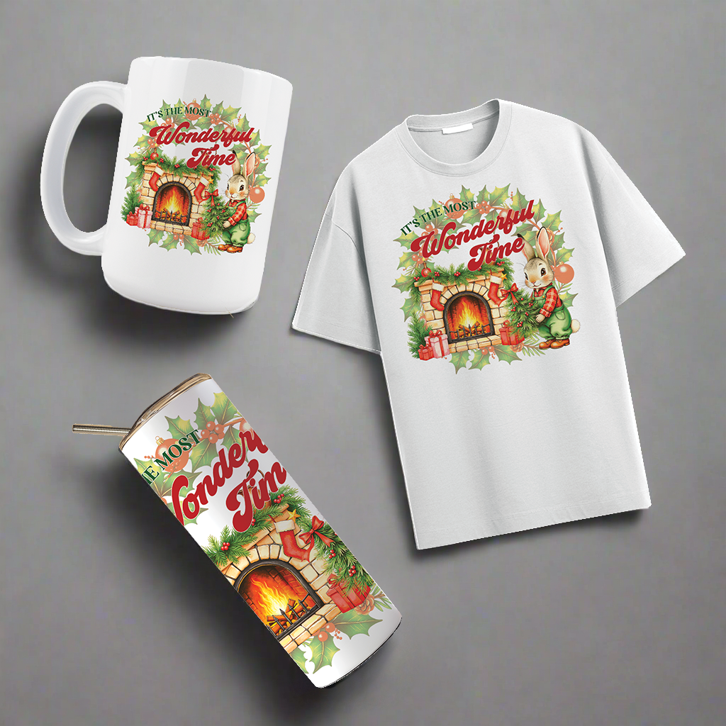 MULTI PRODUCT USE - DIGITAL SUBLIMATION DESIGNS - MERRY CHRISTMAS