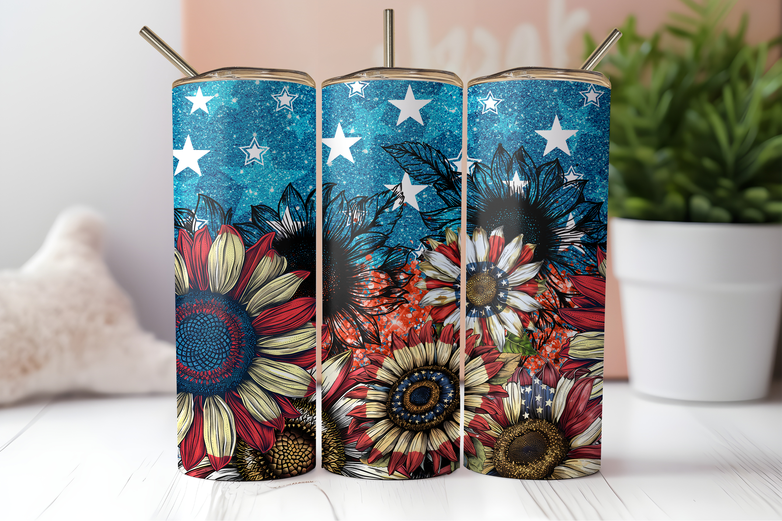 Digital Sublimation Designs - America 250 Tumbler Wraps