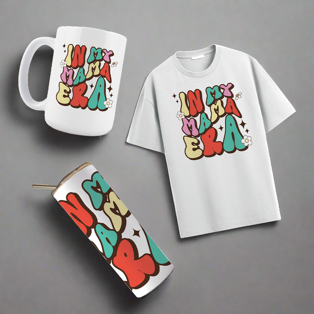 MULTI PRODUCT USE - DIGITAL SUBLIMATION DESIGNS - BEST MAMA EVER