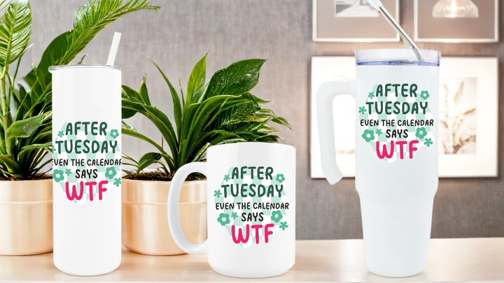 Assorted UV DTF Multi-Use Gang Sheet - Sarcastic Sayings