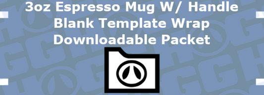 3oz ESPRESSO MUG WITH HANDLE WRAP TEMPLATE