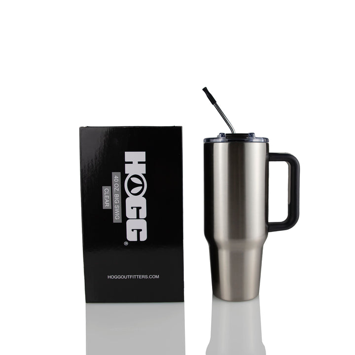 40oz Sublimatable Clear Big Swig Tumbler Case (24 Units) | Clear