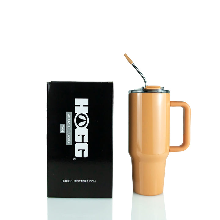 40oz Sublimatable Big Swig Tumbler - Tan | Tan