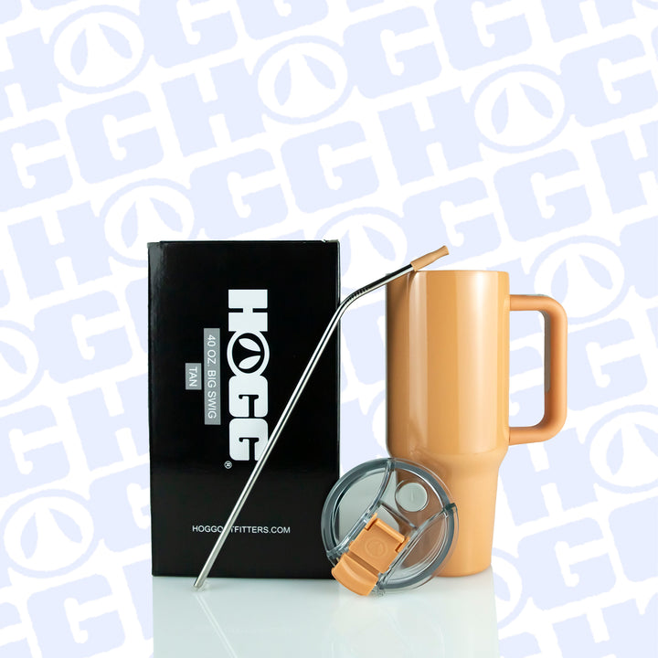 40oz Sublimatable Big Swig Tumbler - Tan | Tan