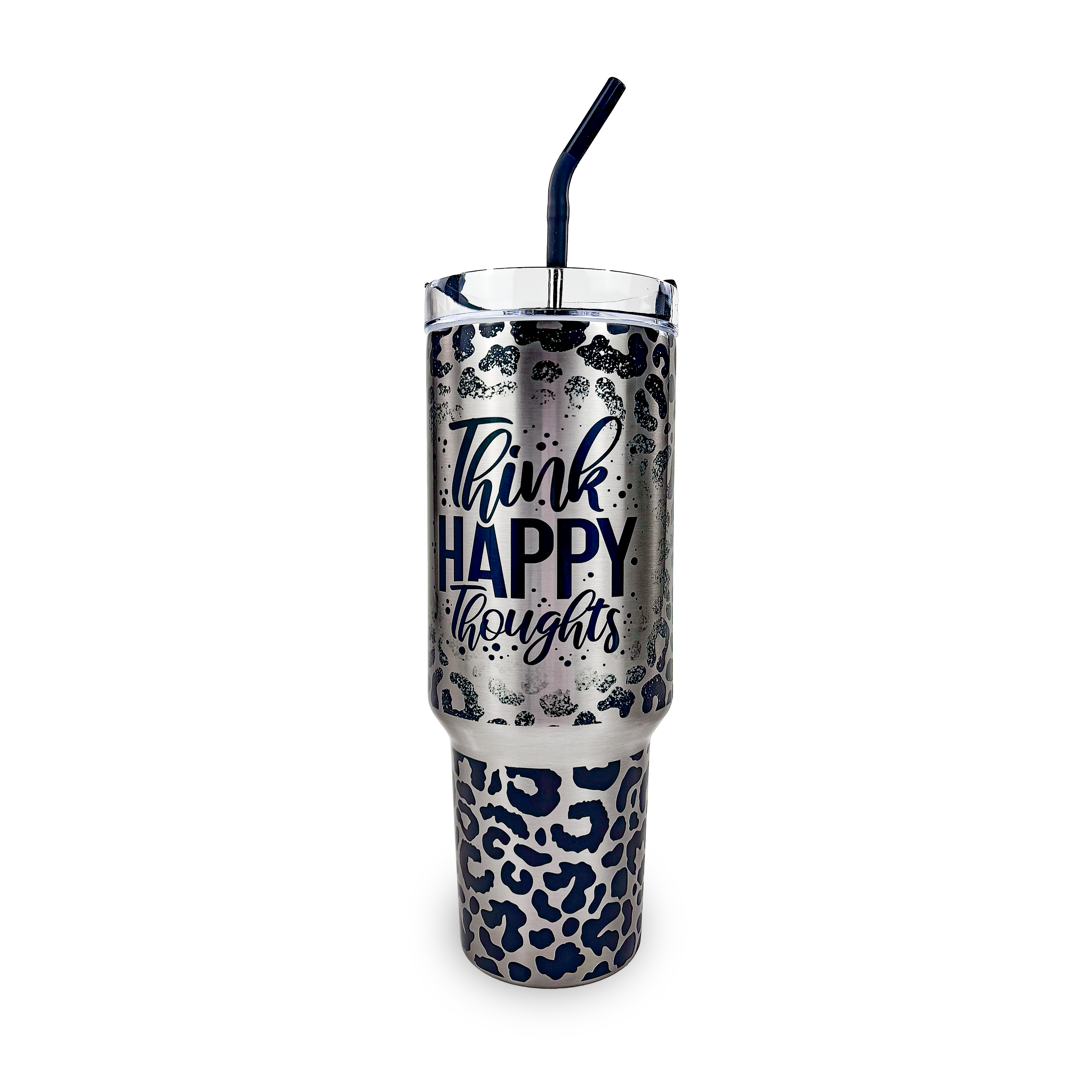 40oz SUBLIMATABLE CLEAR TRAVELER TUMBLER