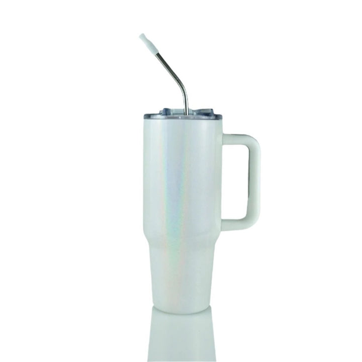 40oz Sublimatable Holographic Big Swig Tumbler | Holographic