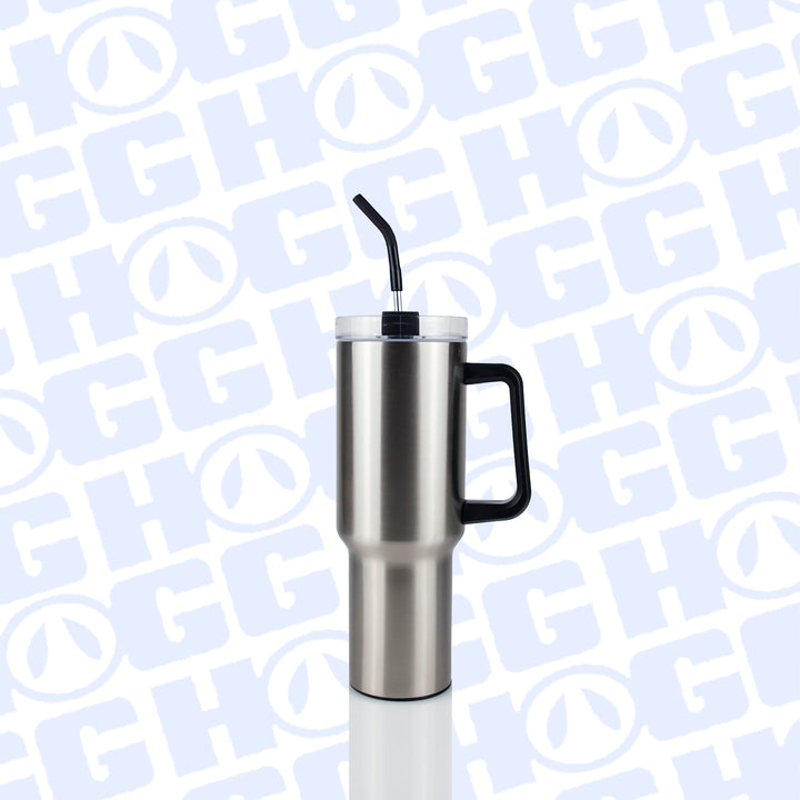 40oz Sublimatable Clear Traveler Speaker Tumbler | Clear