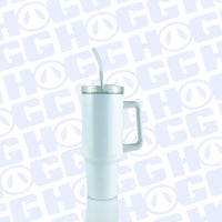 40oz Sublimatable Traveler Tumbler Case (24 Units) | White