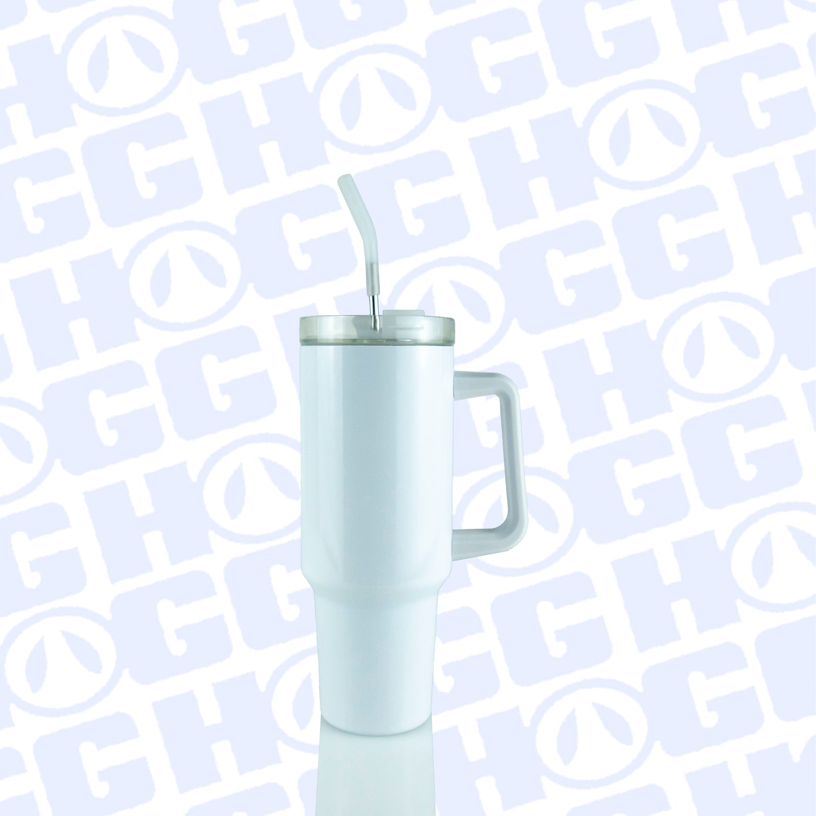 40oz Sublimation Blank Traveler Tumbler — Wholesale