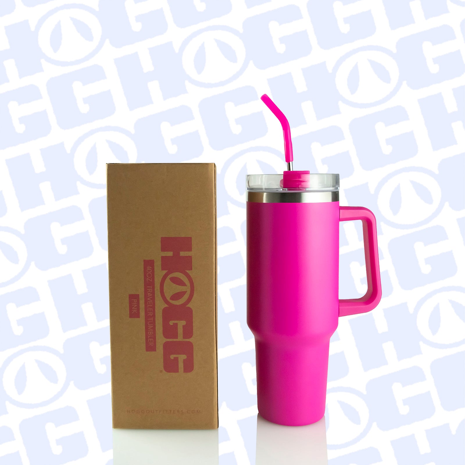 40oz TRAVELER TUMBLER CASE (24 UNITS) - PINK