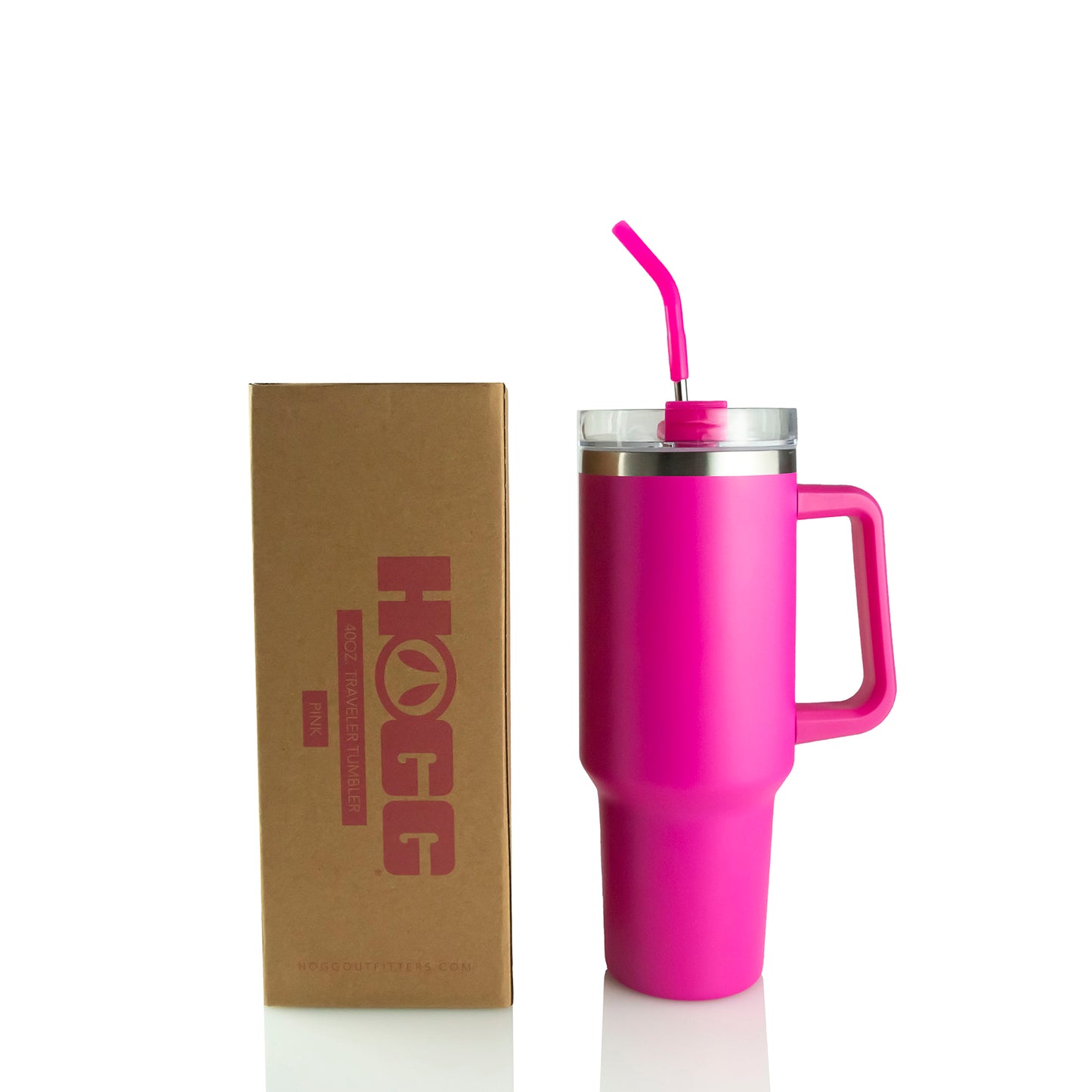 40oz TRAVELER TUMBLER CASE (24 UNITS) - PINK