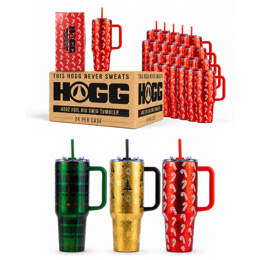 40oz Foil Big Swig Tumbler Case (24 Units) - Holiday '26 Collection