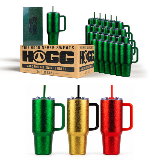 40oz Foil Big Swig Tumbler Case (24 Units)