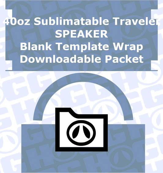 MODÈLE D'EMBALLAGE DE VOYAGEUR DE 40 oz