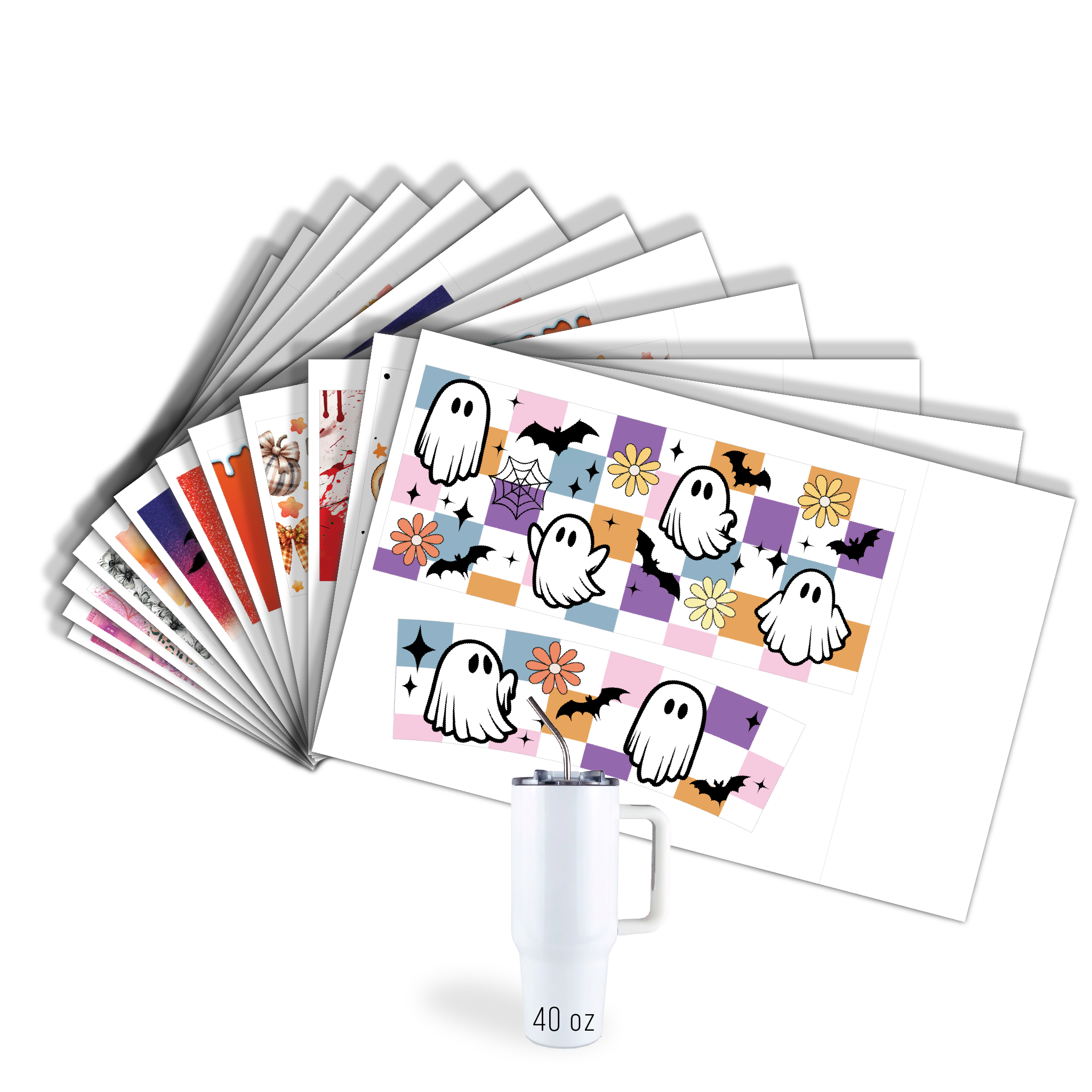 DIGITAL SUBLIMATION DESIGNS - HALLOWEEN 2025 TUMBLERS
