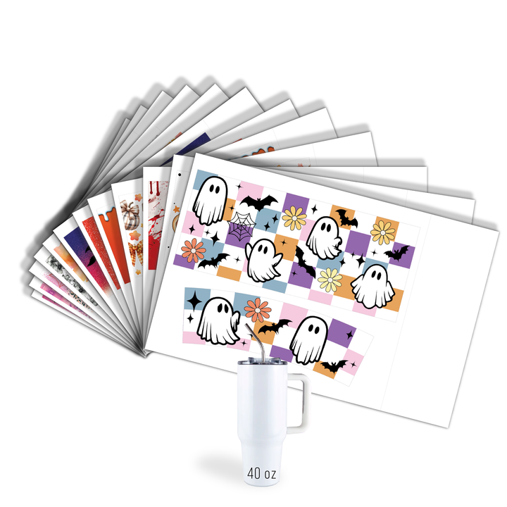 Digital Sublimation Designs - Halloween 2025 Tumblers — 40oz Big Swig — Bundle and Save (All 12 Designs)