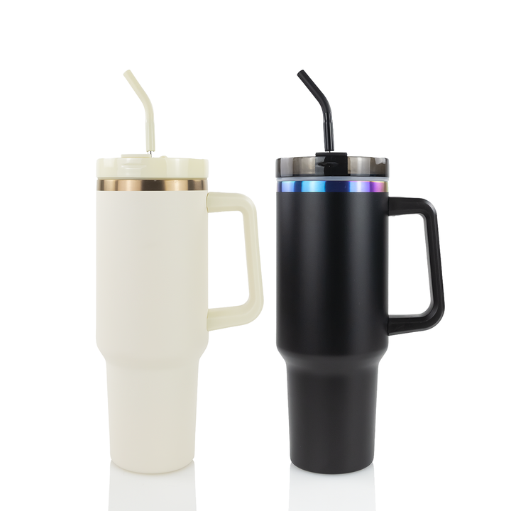 40oz Powder Coated Traveler Tumbler
