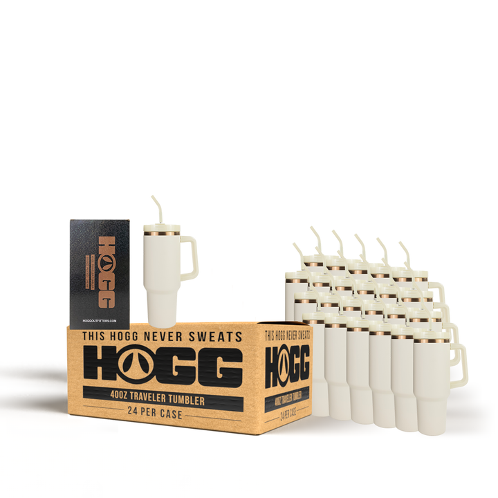 40oz Powder Coated Traveler Tumbler Case (24 Units)