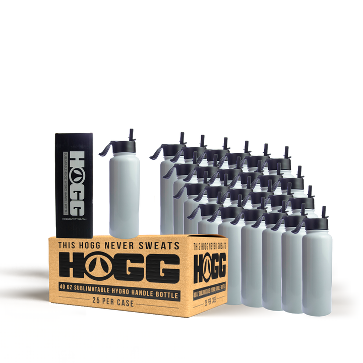 40oz Sublimatable Hydro Handle Bottle Case (25 Units)