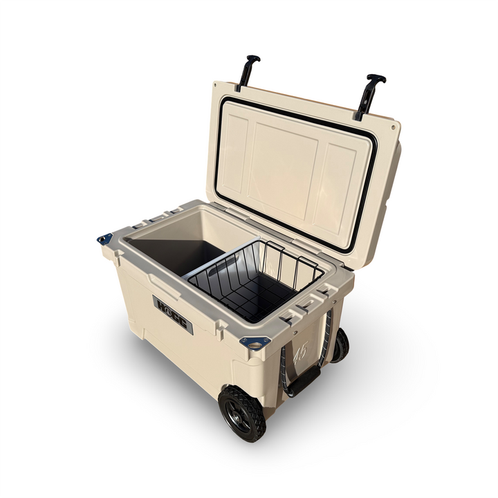 Daydream Club – 45qt Hogg Cooler — Dune Kiss | Side View