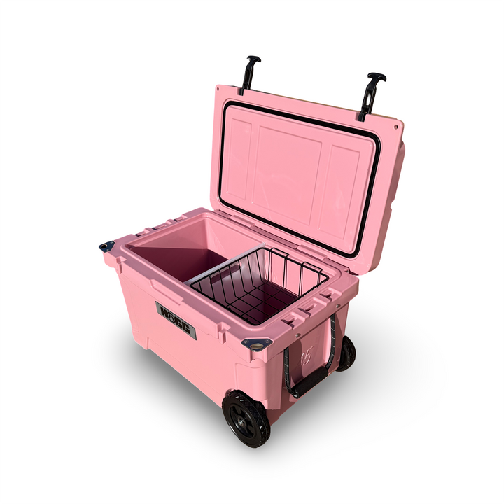 Daydream Club – 45qt Hogg Cooler — Morning Blush | Side View