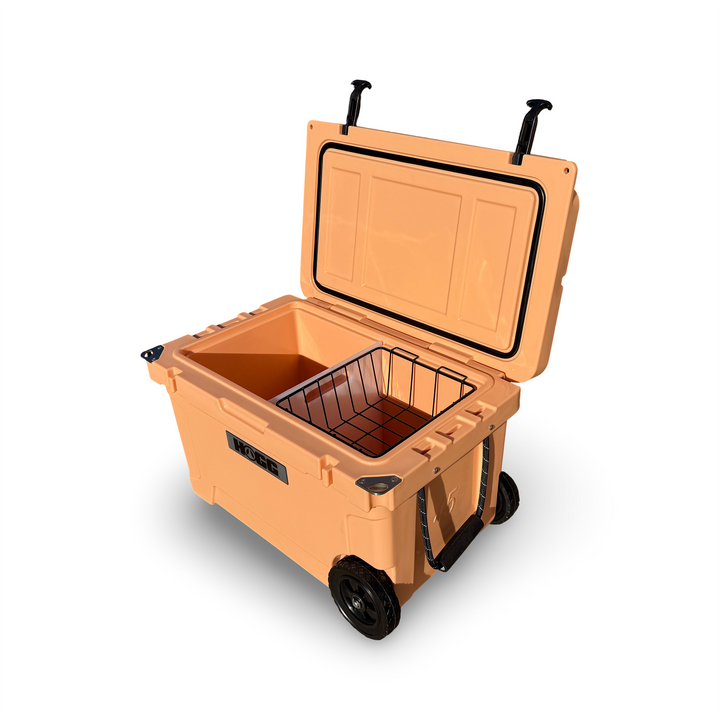 Daydream Club – 45qt Hogg Cooler — Peach Fizz | Side View