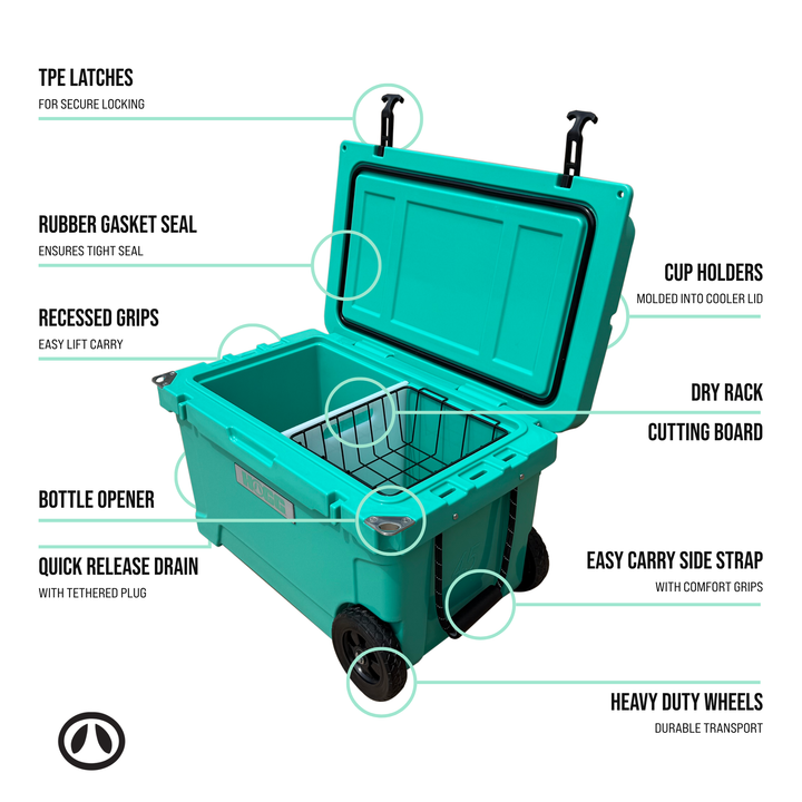 45qt Hogg Coolers | Insulated Ice Chest