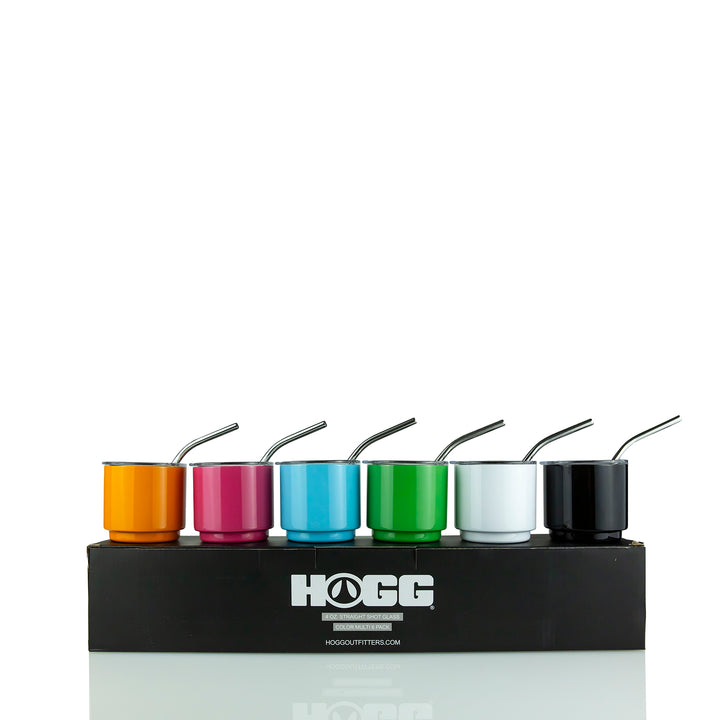 4oz Sublimatable Shot Glass Tumbler — Multi 6 Pack