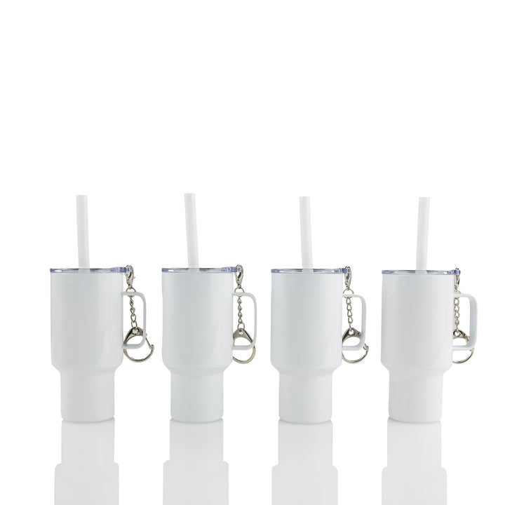 4oz Sublimatable Mini Traveler Tumbler Set - 4 Pack
