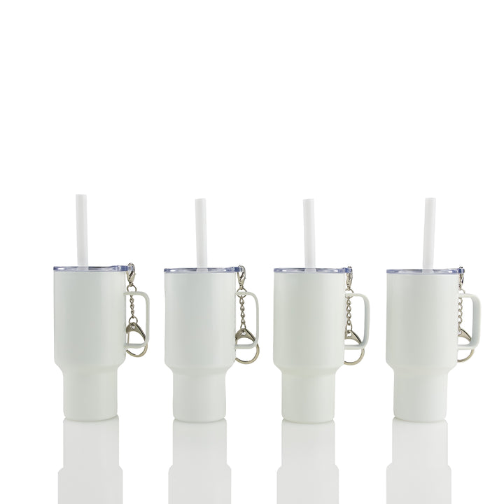 4oz Sublimatable Mini Traveler Tumbler Set - 4 Pack