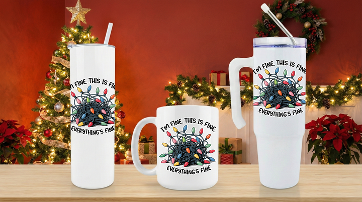 Assorted UV DTF Multi-Use Gang Sheet - Merry Christmas