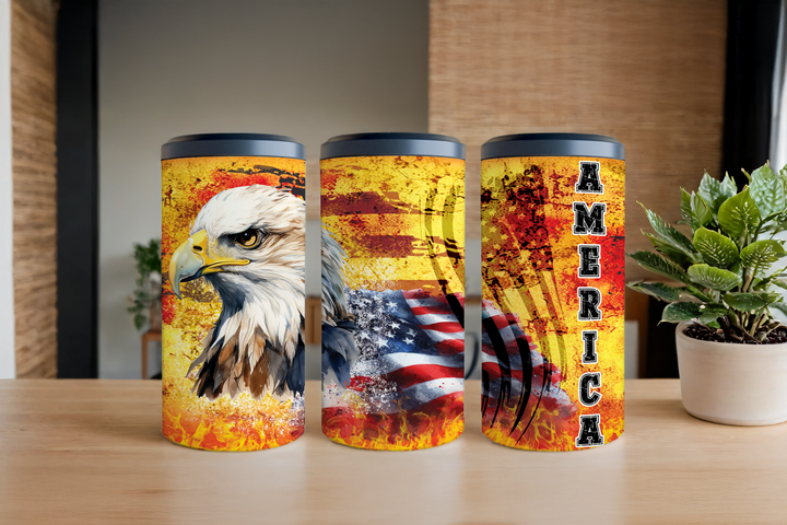 Digital Sublimation Designs - Fourth of July Tumbler Wraps — 40oz Big Swig — Red White and Boozy