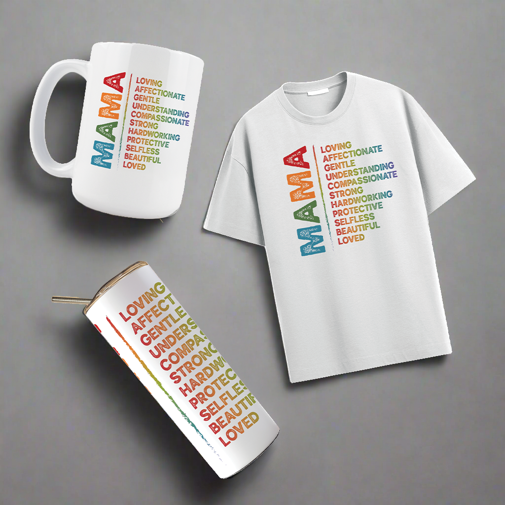 MULTI PRODUCT USE - DIGITAL SUBLIMATION DESIGNS - BEST MAMA EVER