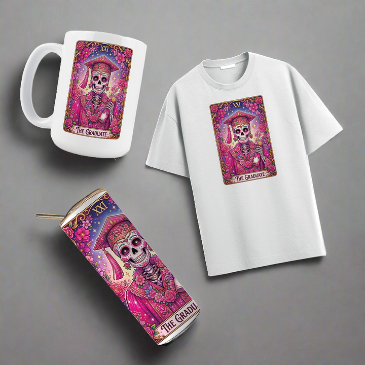 Multi Product Use - Digital Sublimation Designs - Class of 2026 — Tarot Card Graduate